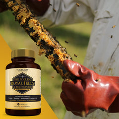 Capsules held in hand showcasing size