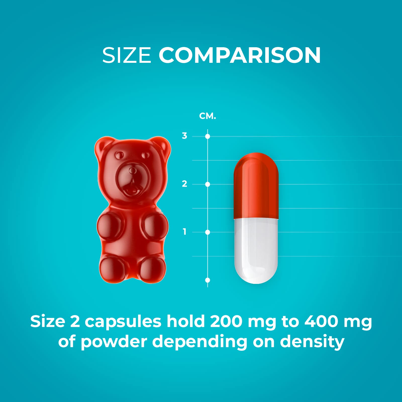 Capsuline Size 2 clear empty capsules during the filling process