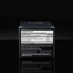 Capsulyte Pregame certification badge and lab-inspired display