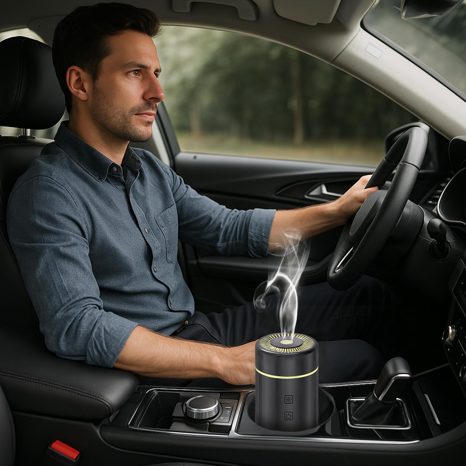 Portable 100ml diffuser for car, travel, home