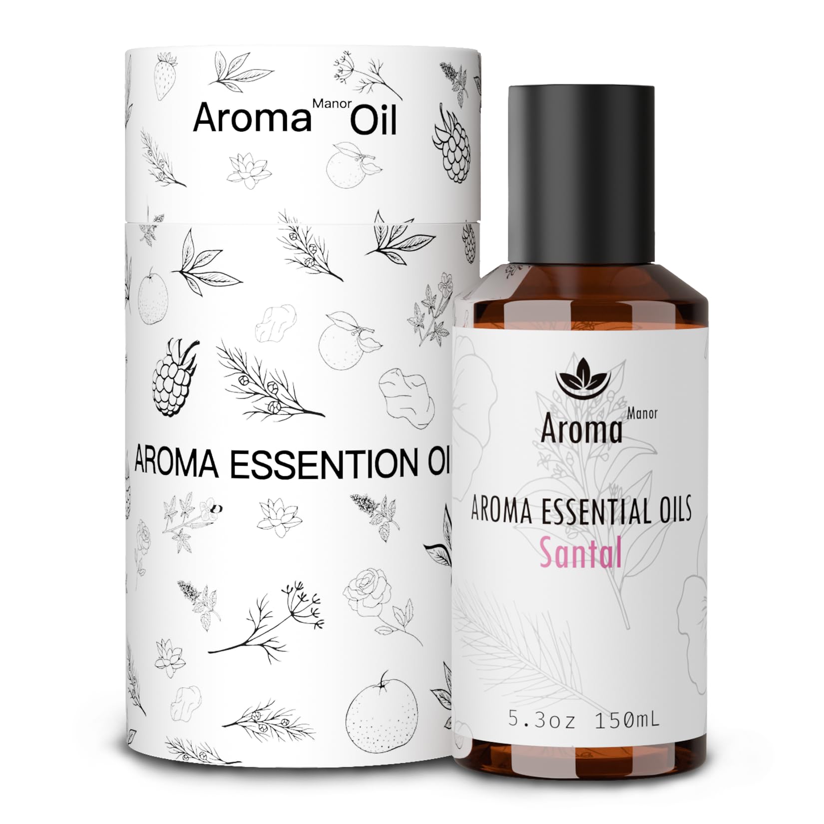 Santal Essential Oil Blend bottle - 150ML
