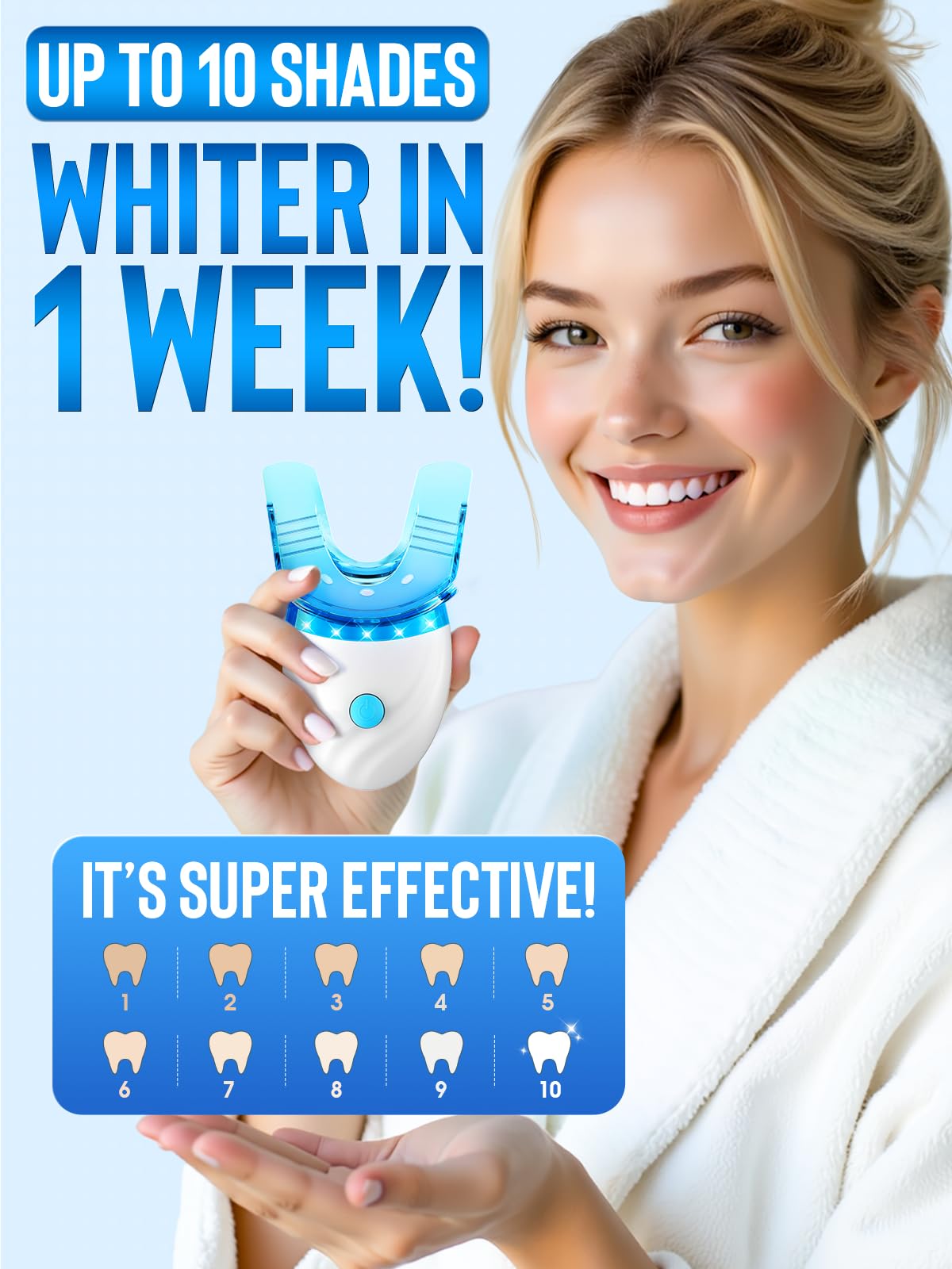 Whitening gel pens (3-pack) with desensitizing pen
