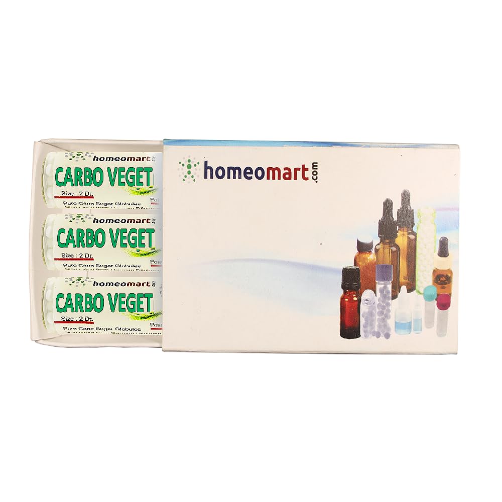 Carbo Vegetabilis 30C homeopathy pellets pack front view