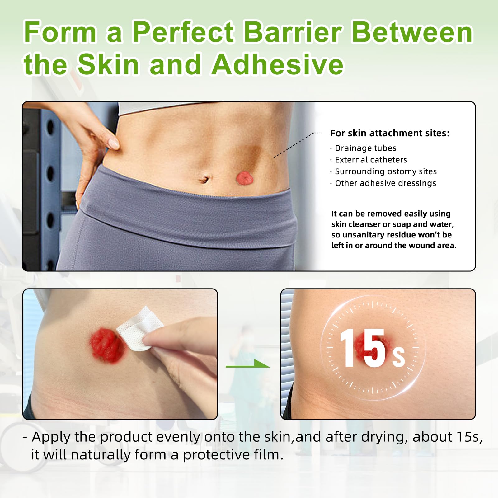Carbou Skin Barrier Wipes dermatologist-tested for sensitive skin