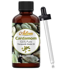 Cardamom essential oil being used in a diffuser for winter aroma
