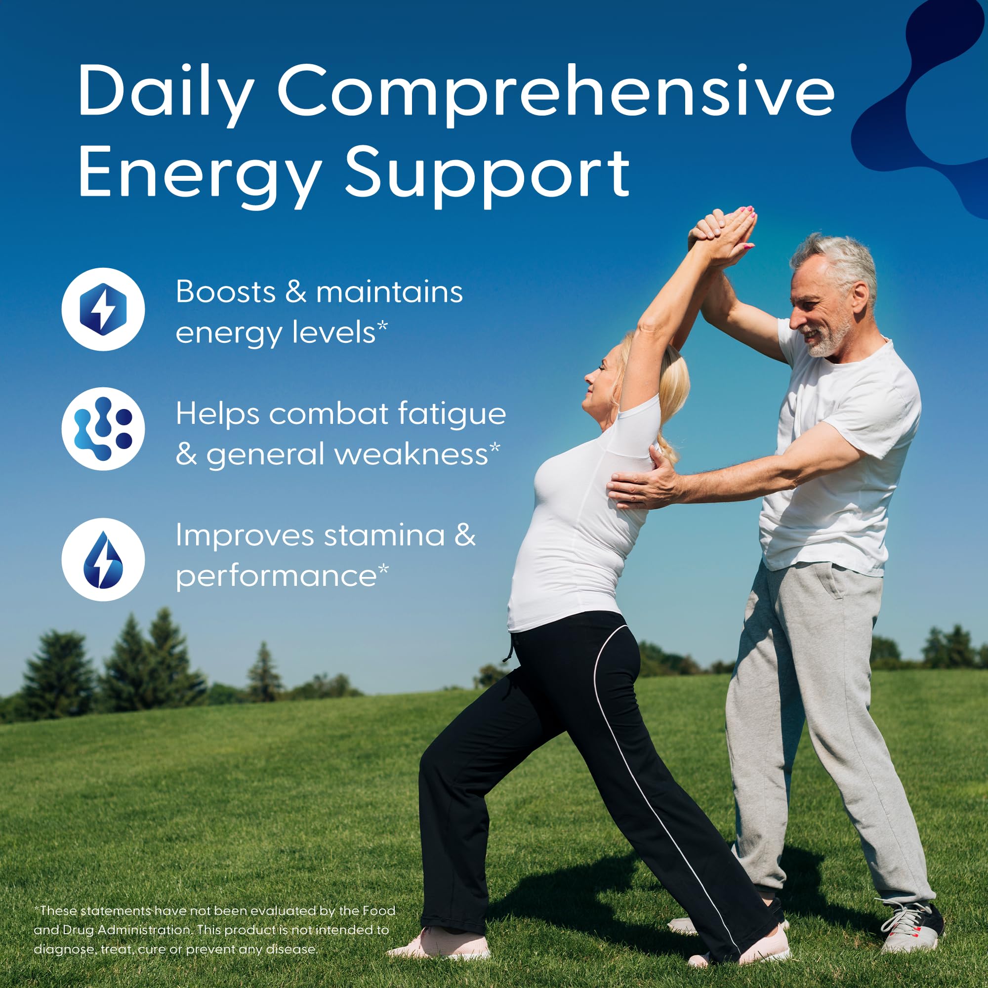 B12 and COQ10 ingredients highlighted for brain support