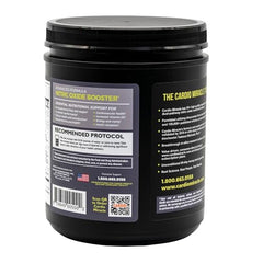 Close-up of Cardio Miracle jar with 90 servings