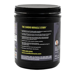 Cardio Miracle label and ingredients