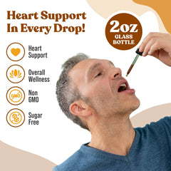 Alcohol-free liquid extraction process for CardioVance.