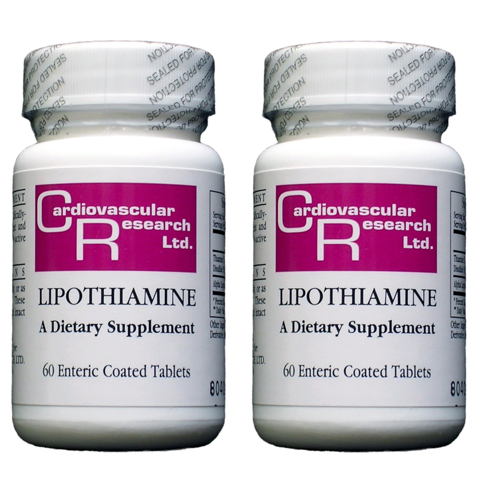 Cardiovascular Research Lipothiamine Alpha-Lipoic Acid 120-count ship box