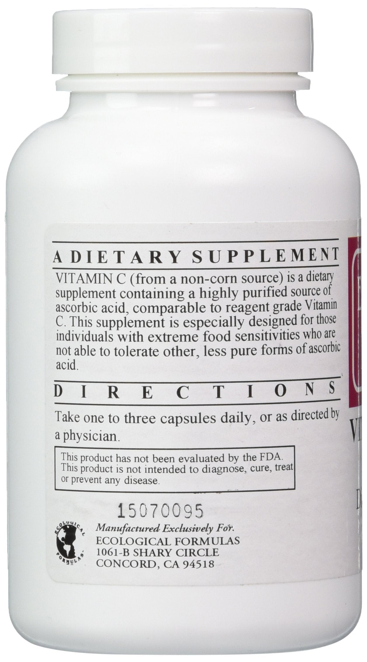Vitamin C-1000 capsules close-up