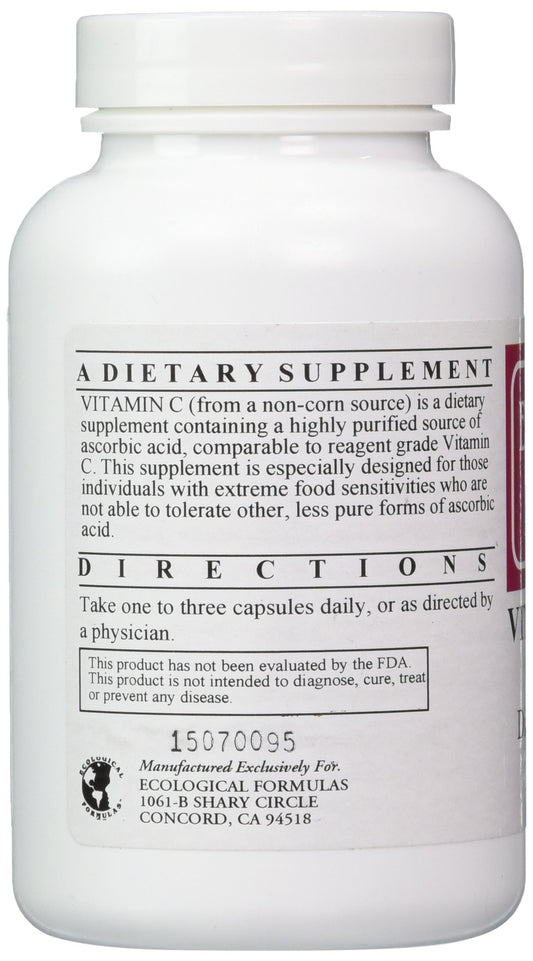 Vitamin C-1000 capsules close-up