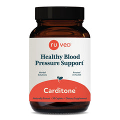 ruved Carditone bottle and label emphasizing heart health