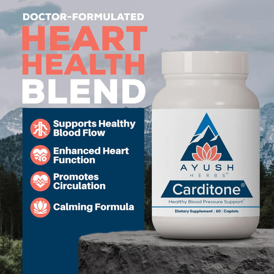 Front view of Carditone bottle with label