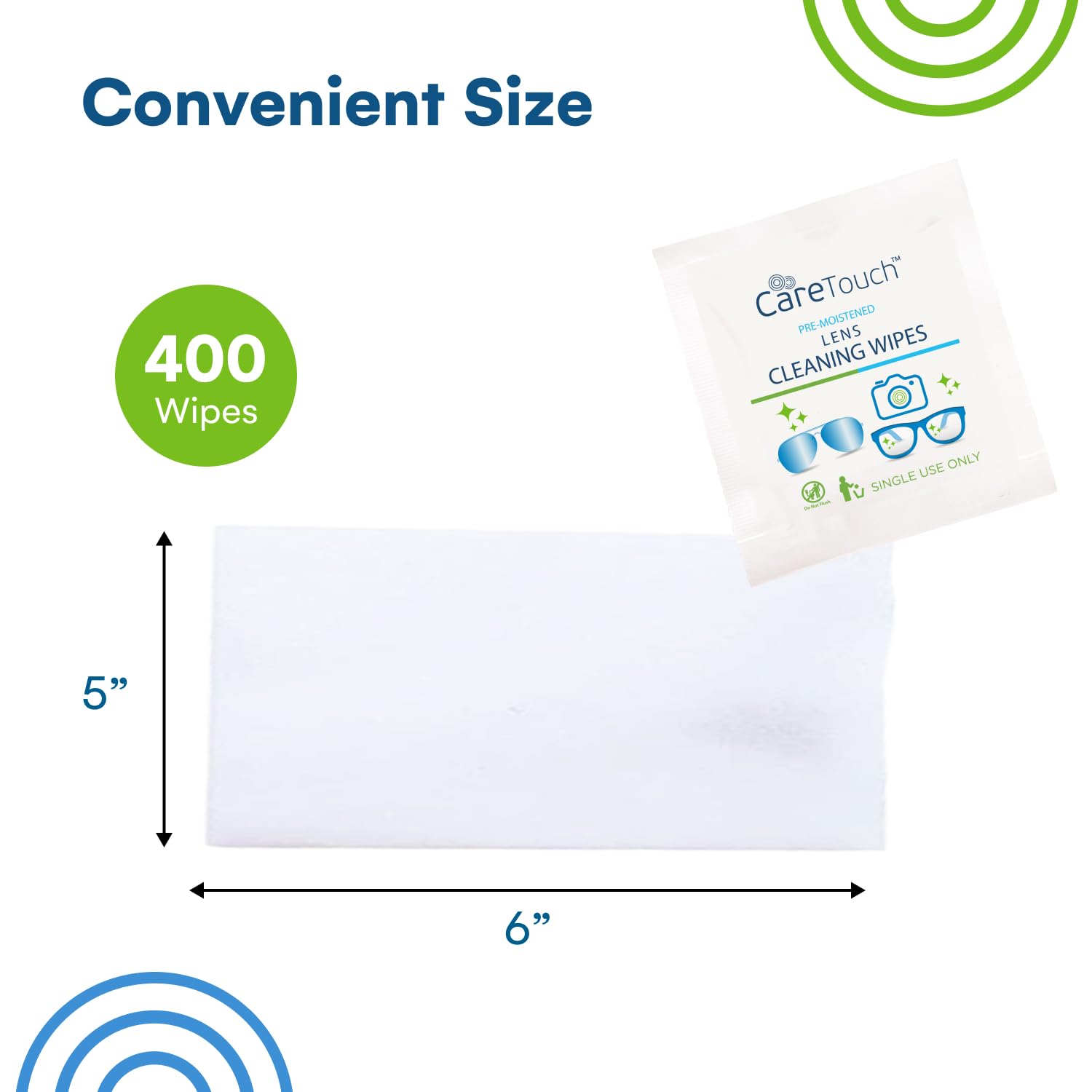 Gentle and safe for coated eyeglasses lenses