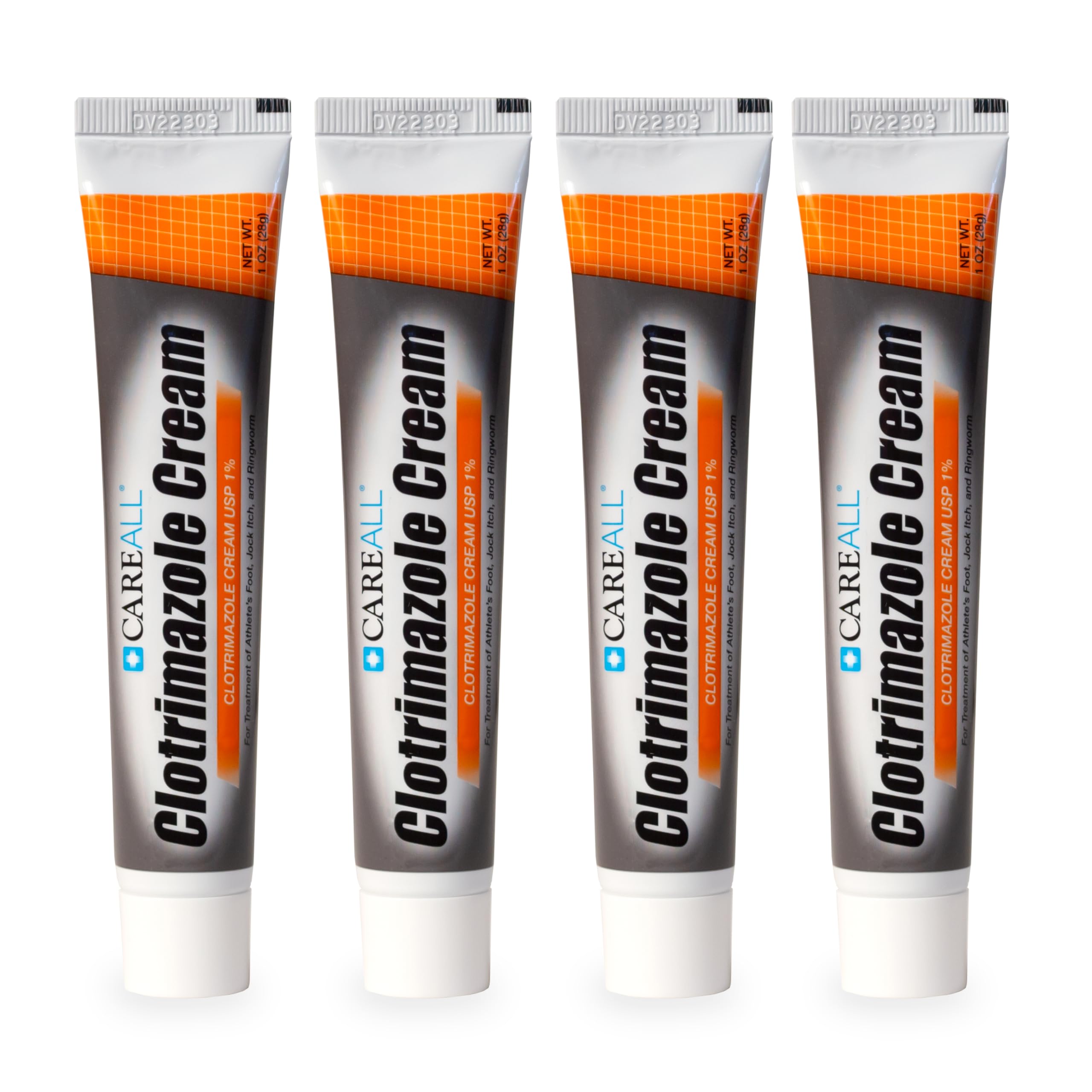 CareAll clotrimazole cream 1% tube for fast, odorless relief