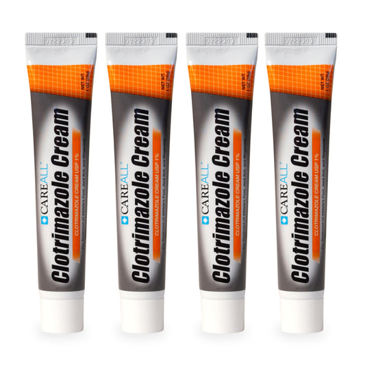 CareAll clotrimazole cream 1% tube for fast, odorless relief