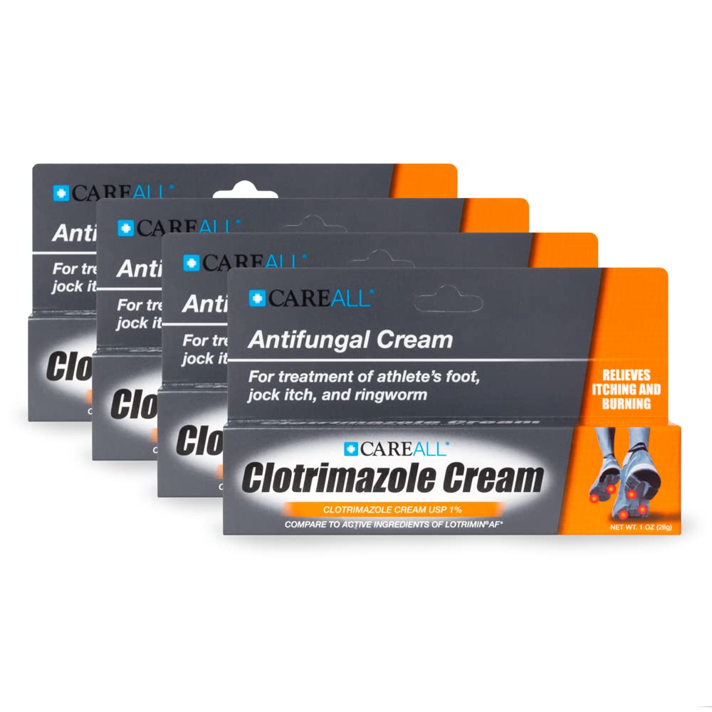 CareAll clotrimazole cream odorless formula for comfortable skin care