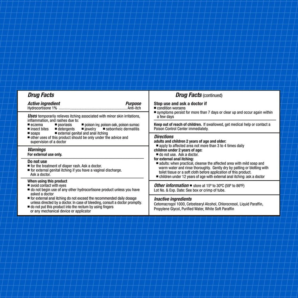 CareAll eczema psoriasis relief through 1% hydrocortisone cream