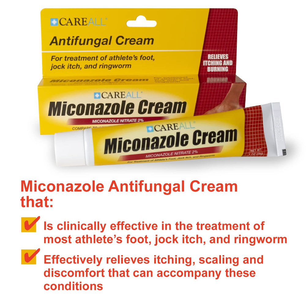 CareAll tamper-evident foil seal on each tube.