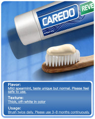 CAREDO set packaging and instructions
