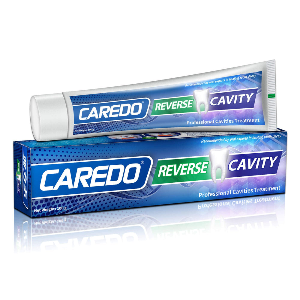 CAREDO cavity reversal toothpaste package 3.52 oz – adults