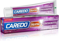CAREDO toothpaste packaging for adults, fluoride-free