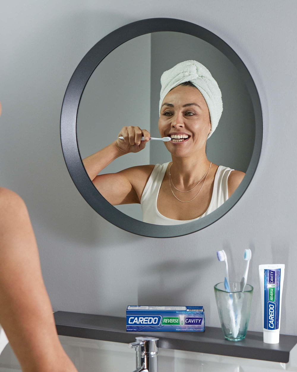 Before and after remineralization results with CAREDO