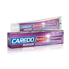 CAREDO Gum Toothpaste packaging and 3.52 oz tube