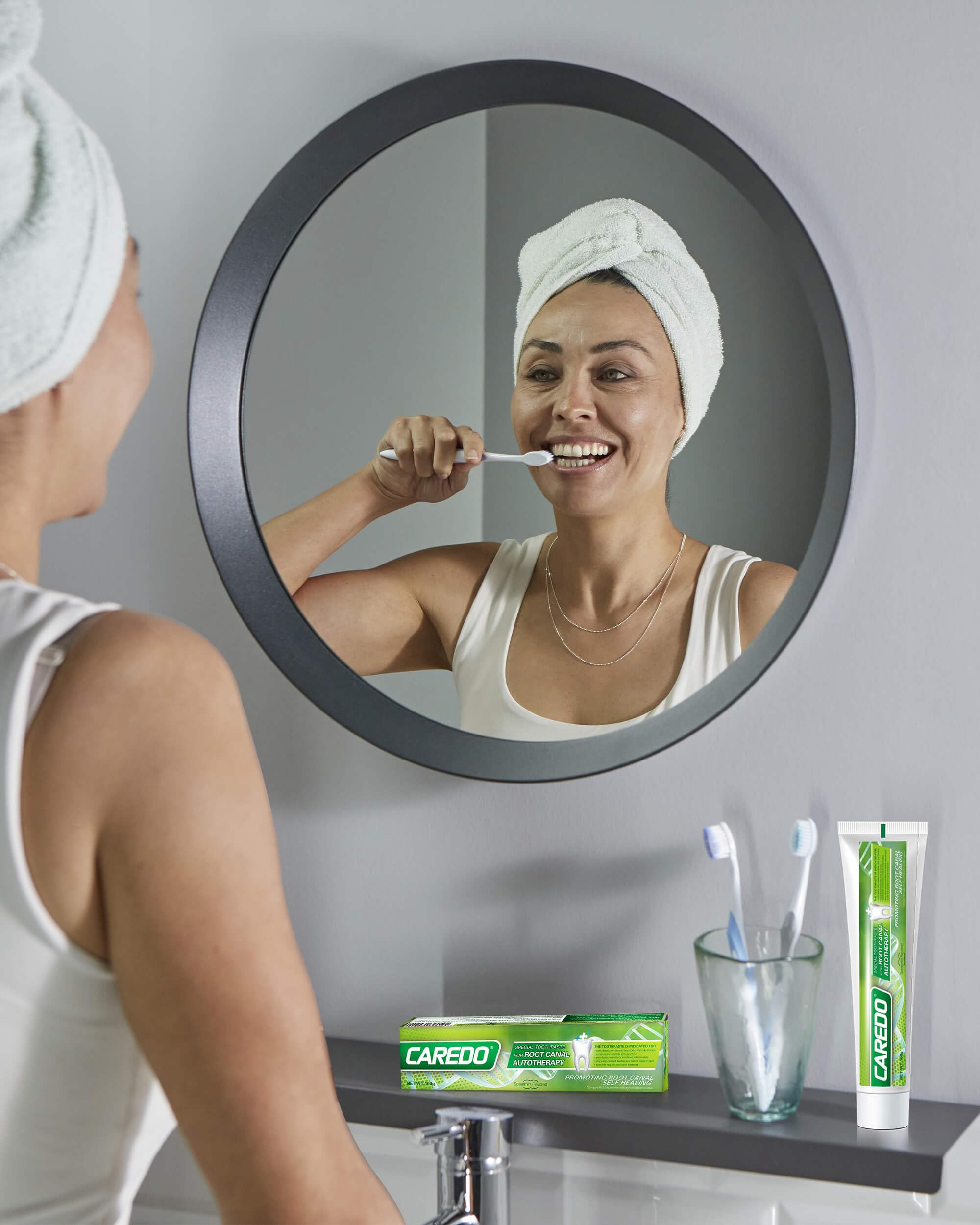 Gift-ready CAREDO toothpaste set for Mother's Day