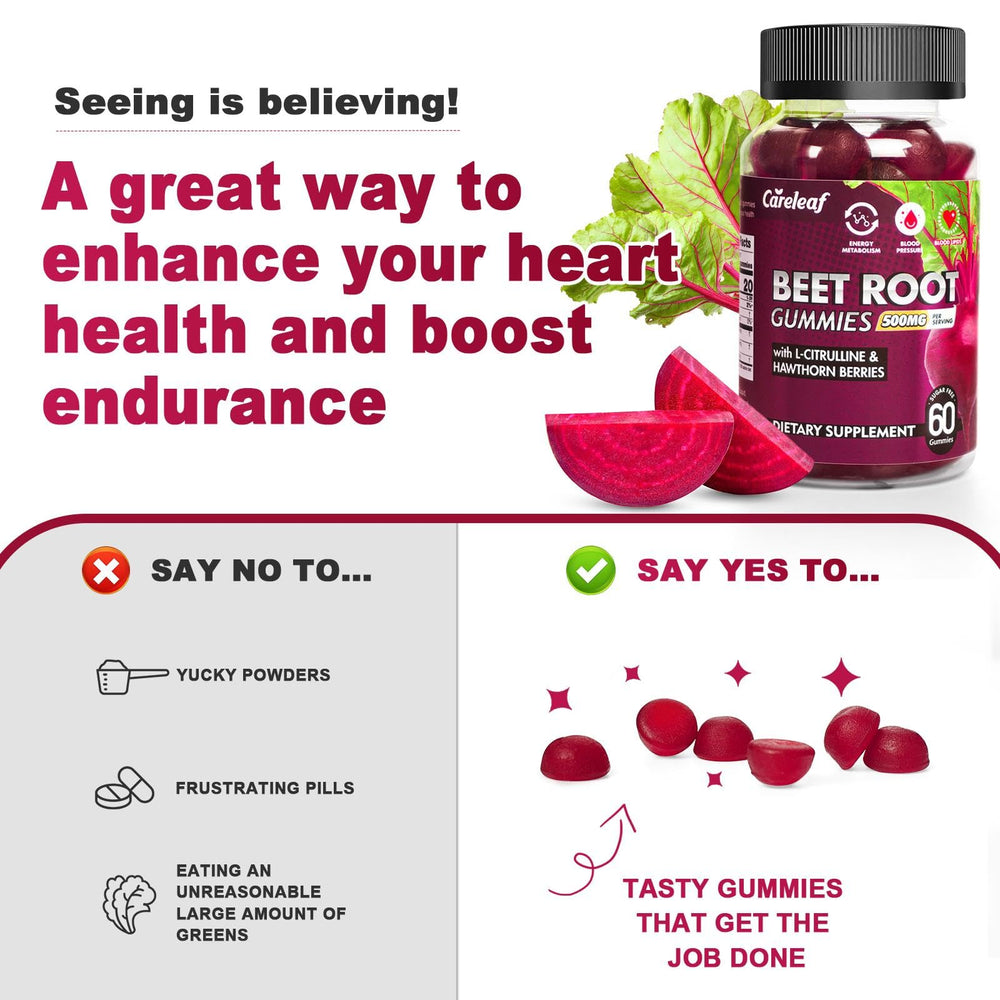 Ingredients: beet root, L-Citrulline, Hawthorn extract