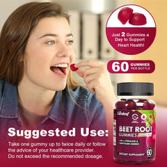 Vegan & Non-GMO beet root gummies logo