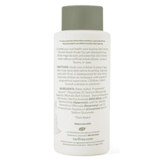 Close-up of Magnolia Bark extract on mouth rinse label