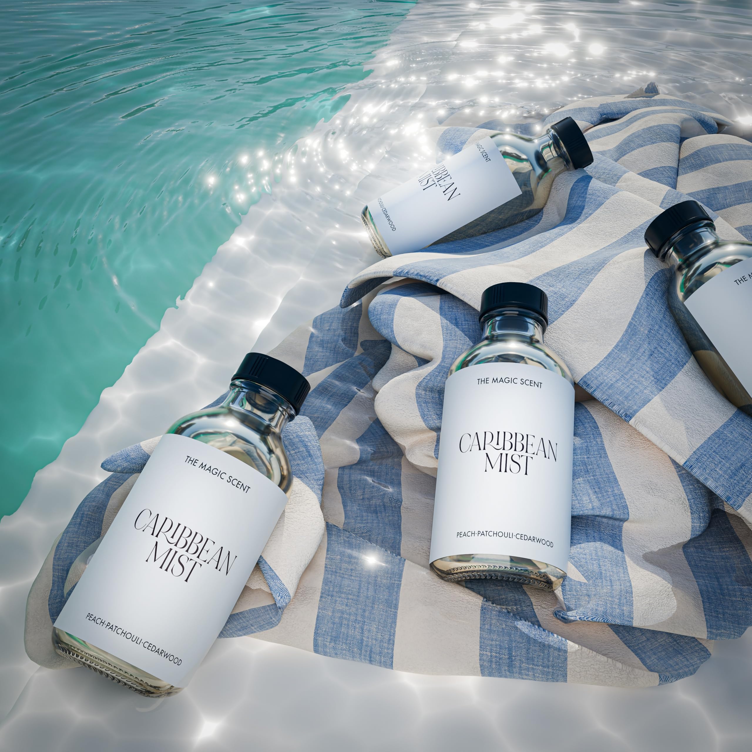 Vegan, hypoallergenic Caribbean Mist diffuser oil – no GMOs, parabens, or animal products