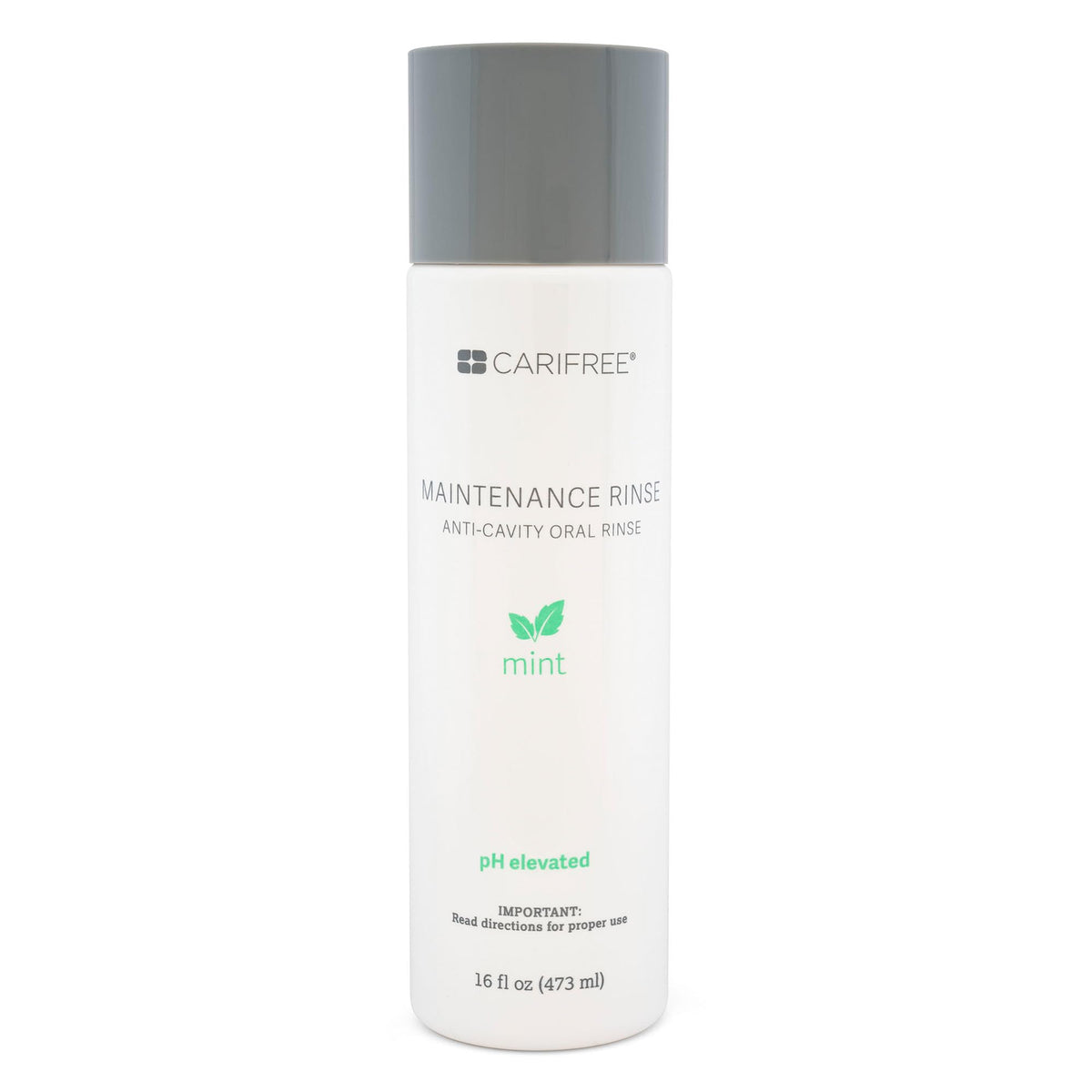 CariFree Maintenance Rinse mint-flavored bottle