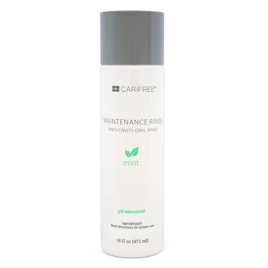 CariFree Maintenance Rinse mint-flavored bottle
