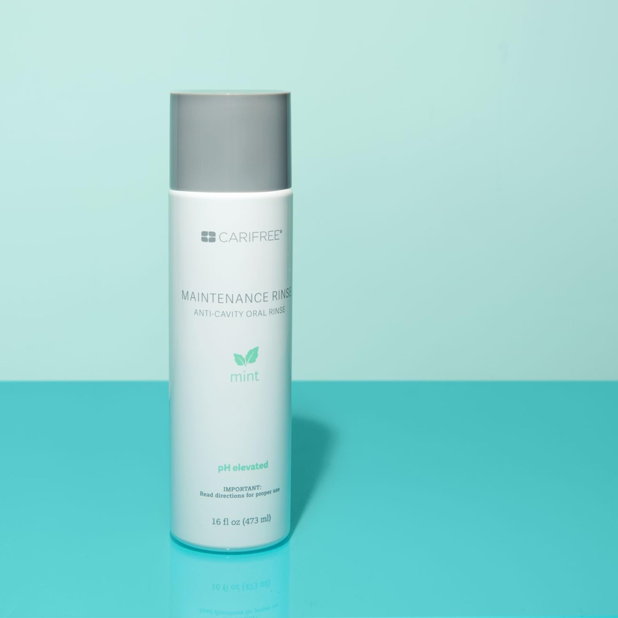 Xylitol ingredient depicted in CariFree mouthwash