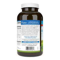 200 softgels in a Carlson ACES bottle with label