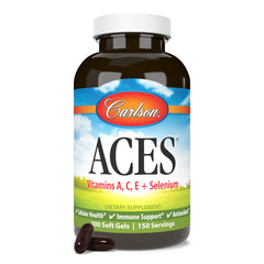 Carlson ACES bottle – side view