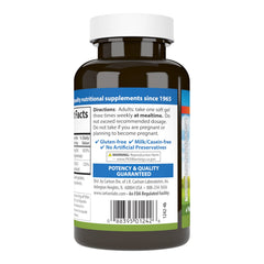 Front view of Carlson A&D Vitamin A & D softgels bottle