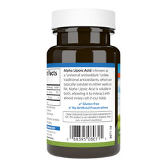 Supplement bottle on a white background