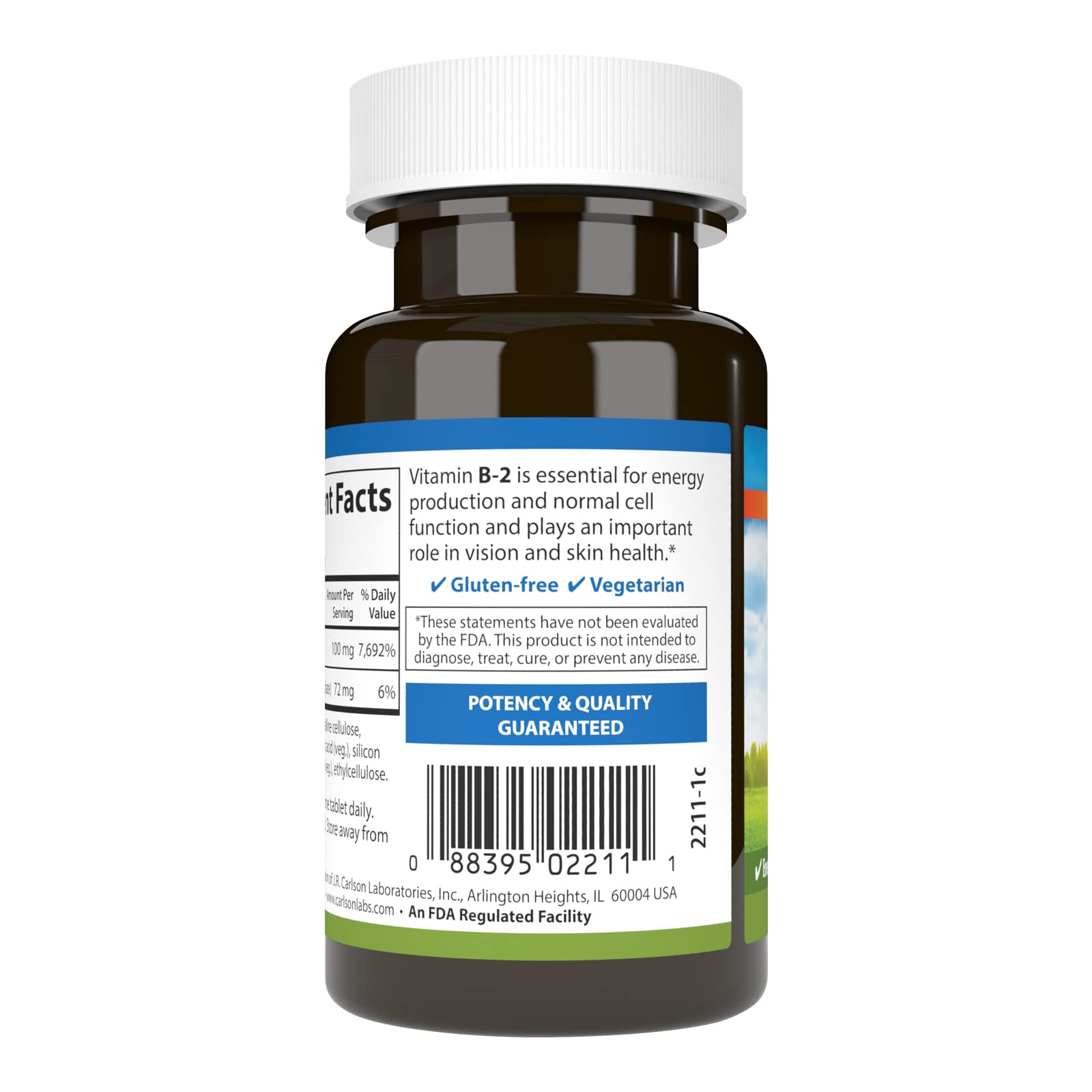 Energy production support concept for riboflavin