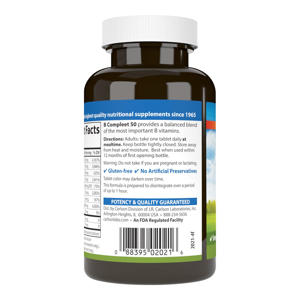 B Compleet 50 tablets – sample close-up
