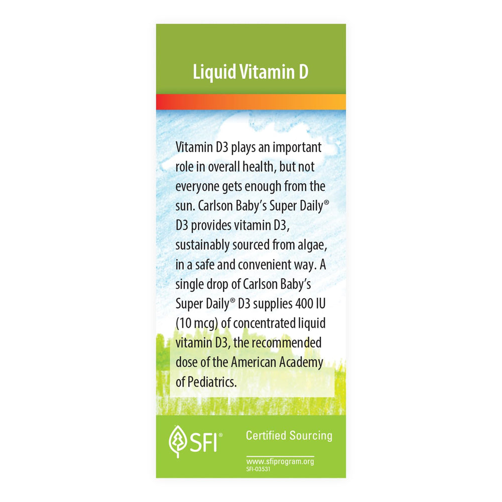 Algae-sourced plant-based vitamin D3 illustration