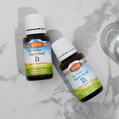 Ingredients and labeling on Carlson Baby D3 Drops