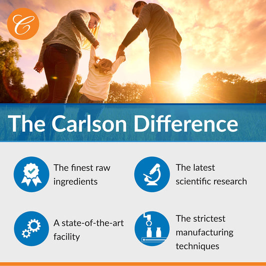 Carlson Chelated Cal-Mag bottle back label