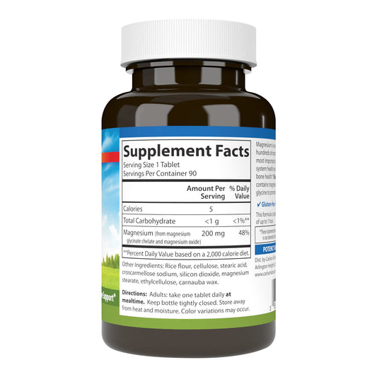 Label detail showing 200 mg per tablet