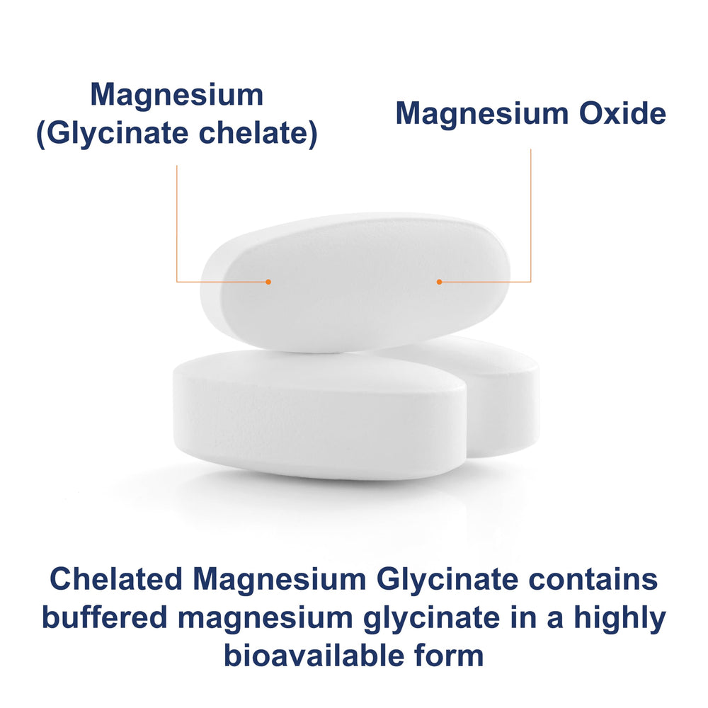 Ingredients panel for Carlson Chelated Magnesium