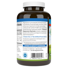 Carlson Chelated Magnesium packaging on display