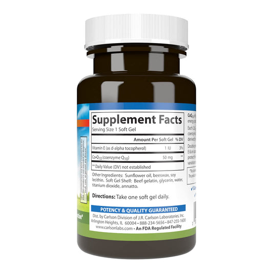 Co-Q10 50 mg softgel capsules